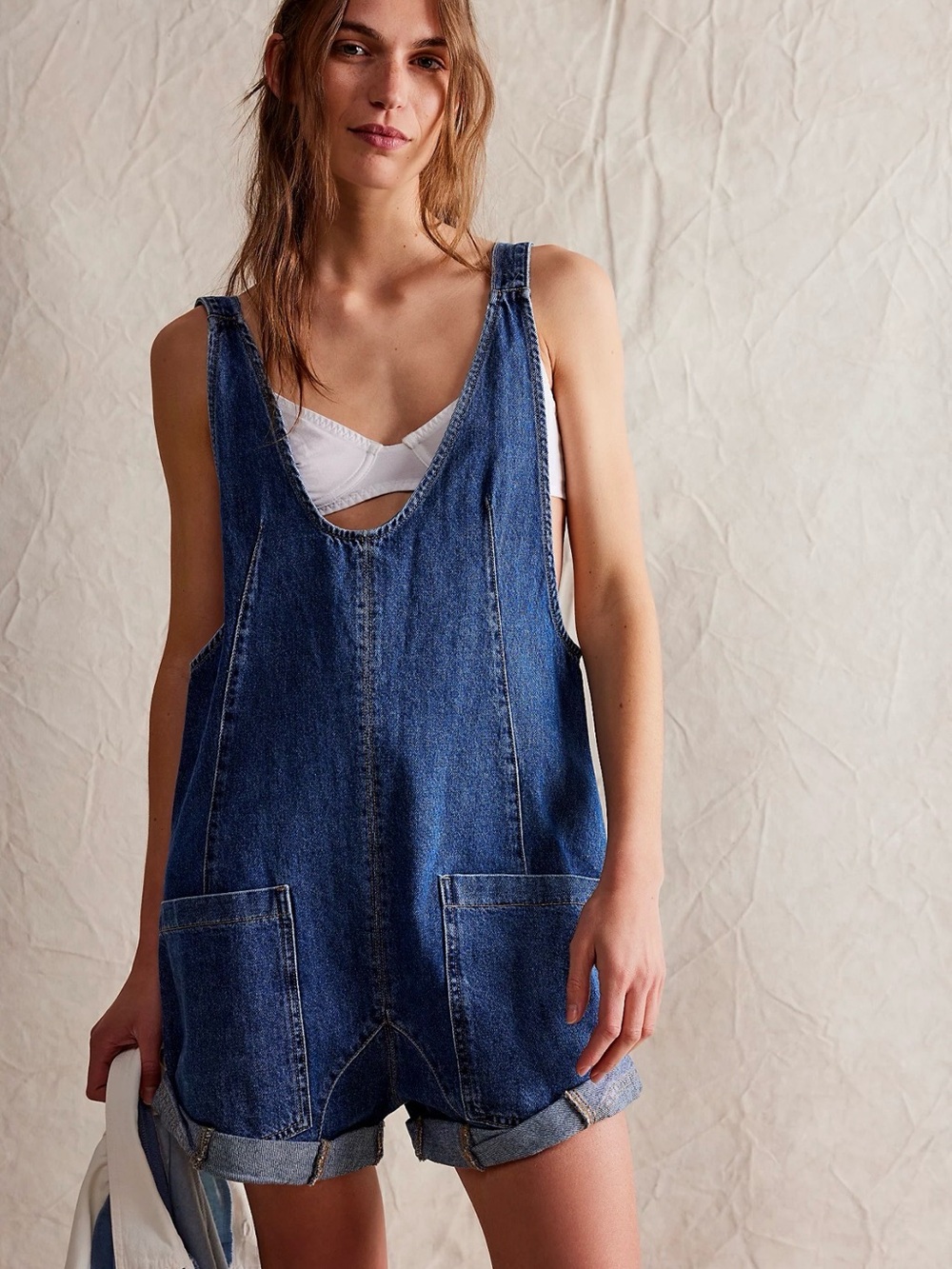 We The Free High Roller Shortall Jumpsuit Overalls